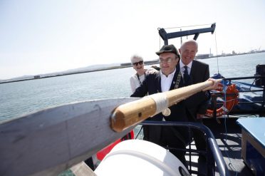 New Lord Mayor of Dublin performs “Casting of the Spear” tradition