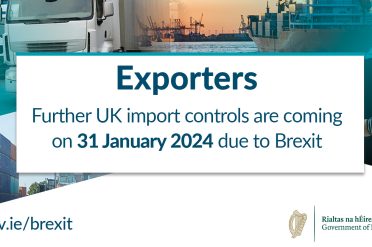 FURTHER UK IMPORT CONTROLS GO LIVE ON 31ST JANUARY 2024