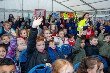 LOCAL SCHOOLS BRING SPLASH OF COLOUR TO DUBLIN PORT SAFETY WEEK