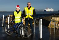 DUBLIN PORT COMPANY UNVEILS NEW BICYCLE RACKS AT GREAT SOUTH WALL