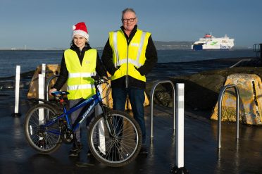 DUBLIN PORT COMPANY UNVEILS NEW BICYCLE RACKS AT GREAT SOUTH WALL