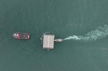 New Tern Nesting Pontoons on Dublin Port Greenway and Great South Wall