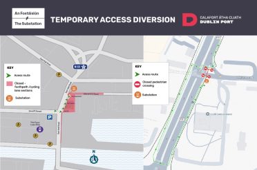 The Substation- Temporary access diversion